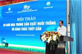 hoi thao ung dung co gioi hoa trong san xuat nuoi trong va khai thac thuy san