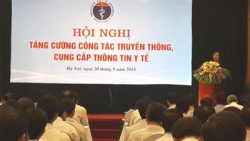 bo y te to chuc hoi nghi tap huan quan ly cung cap thong tin cho bao chi
