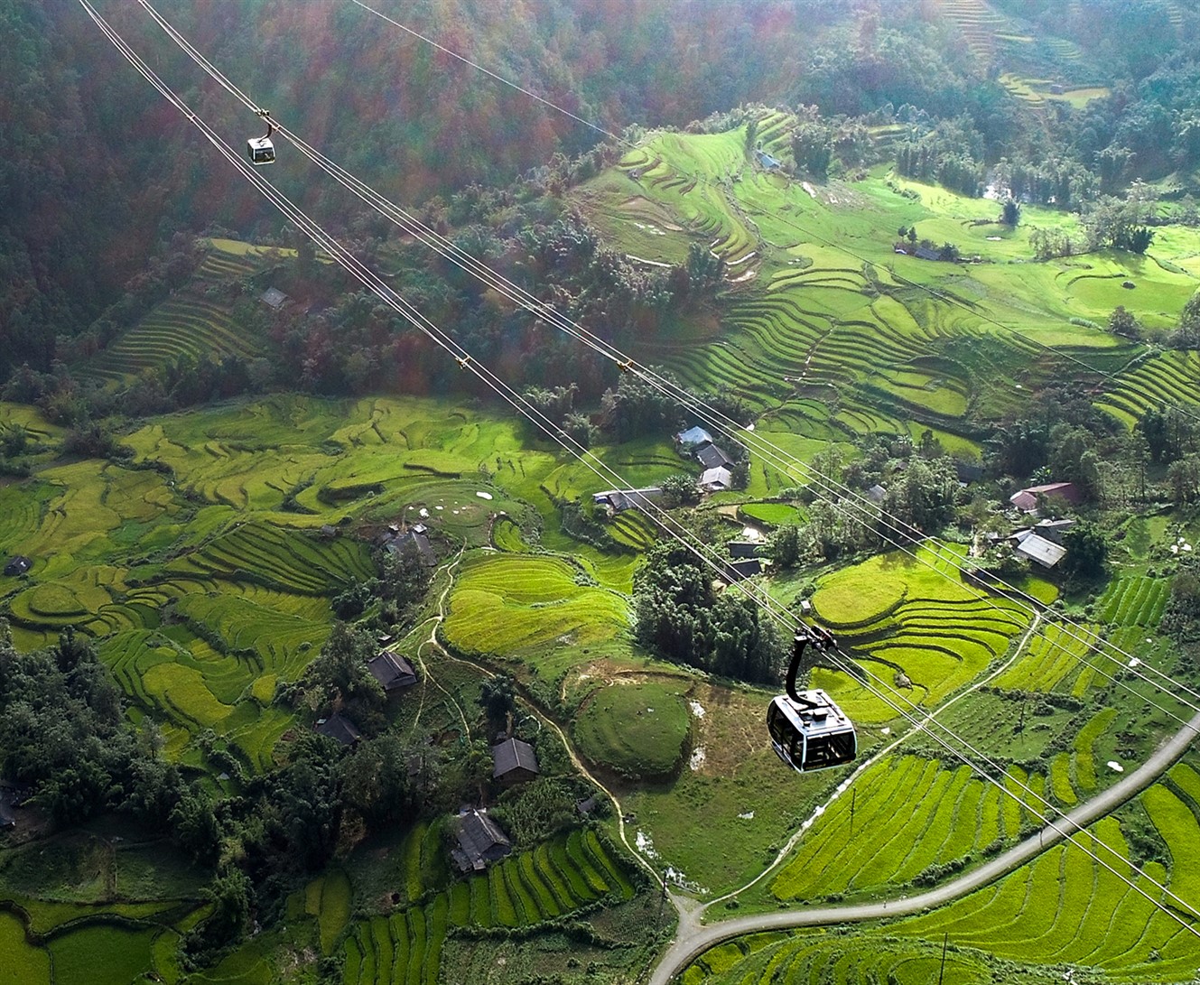 Đẹp lạ lùng Tây Bắc trong mùa vàng rực rỡ