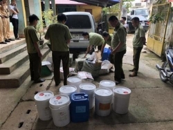 phat hien gan 500kg phu gia thuc pham nhap lau o cua khau tan thanh