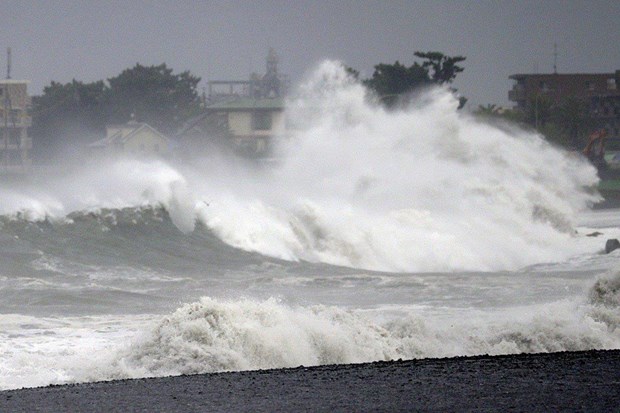 Siêu bão Faxai đổ bộ Nhật Bản, hàng chục nghìn người phải sơ tán