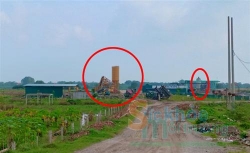 tien du bac ninh tram tron be tong xay dung trai phep chinh quyen co xu ly dut diem