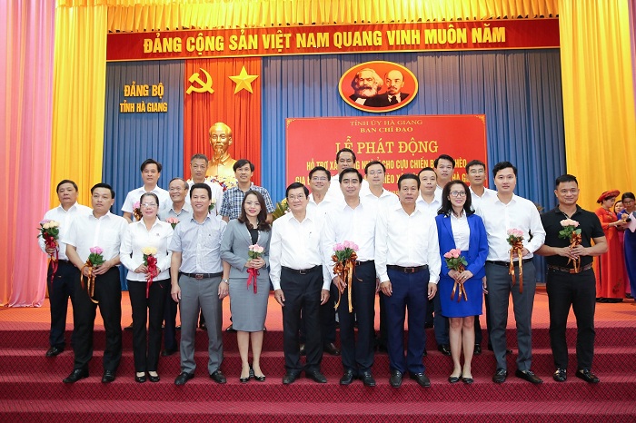 Lễ phát động hỗ trợ xây dựng nhà ở cho người nghèo vùng biên giới Hà Giang