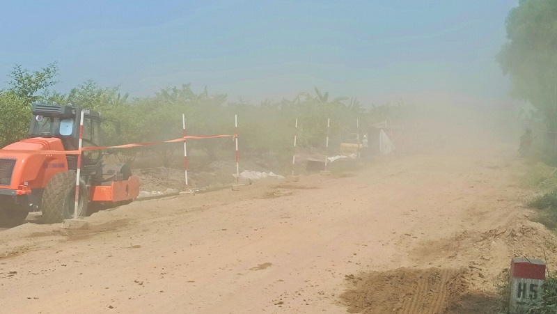 Chuy&ecirc;n đề thực trạng &ocirc; nhiễm m&ocirc;i trường l&agrave;m đường giao th&ocirc;ng tại Hưng Y&ecirc;n -  B&agrave;i 1: Dự &aacute;n x&acirc;y dựng ĐT.382B thi c&ocirc;ng g&acirc;y &ocirc; nhiễm m&ocirc;i trường