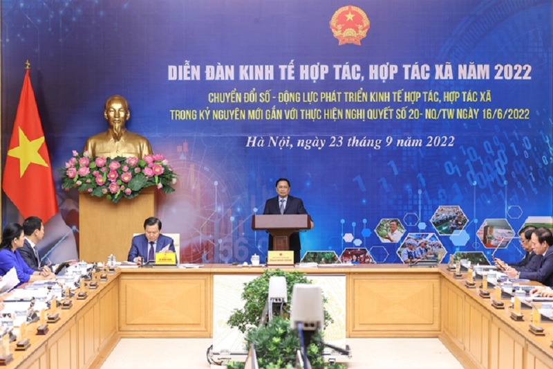 Thủ tướng Chính phủ chủ trì Diễn đàn chuyển đổi số khu vực kinh tế hợp tác