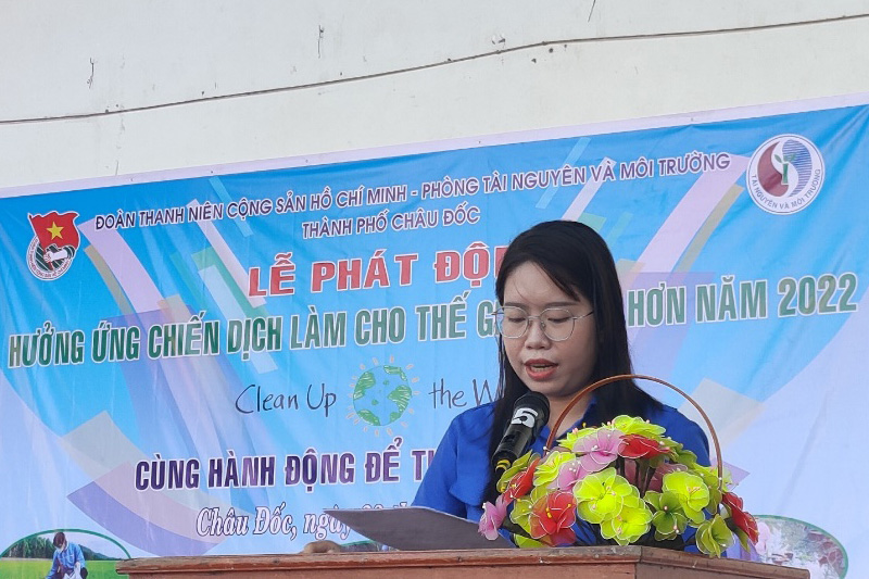 Châu Đốc, An Giang: Ra quân làm sạch rác thải, chất thải hướng đến thành phố thông minh       