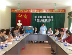 thu truong bo y te nguyen viet tien tham va lam viec ve cong tac cham soc suc khoe ba me tre em tai tinh dien bien