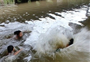 ha noi 5 nam sinh ru nhau di cau bi duoi nuoc thuong tam