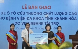 vietinbank tang xe cuu thuong chat luong cao cho bvdk khanh hoa