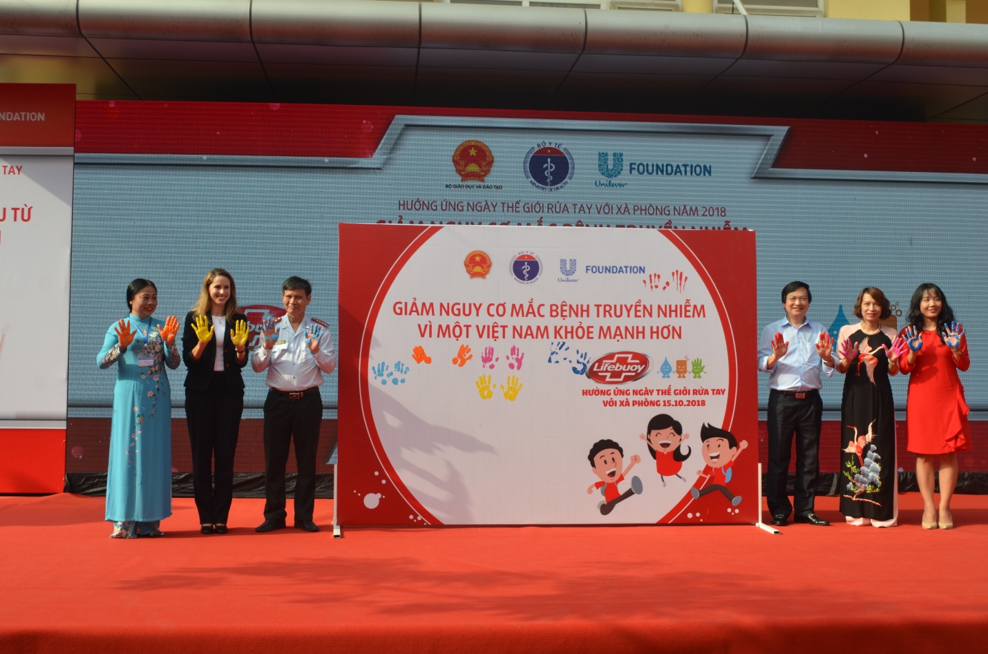 Mít tinh hưởng ứng Ngày Thế giới rửa tay với và phòng năm 2018