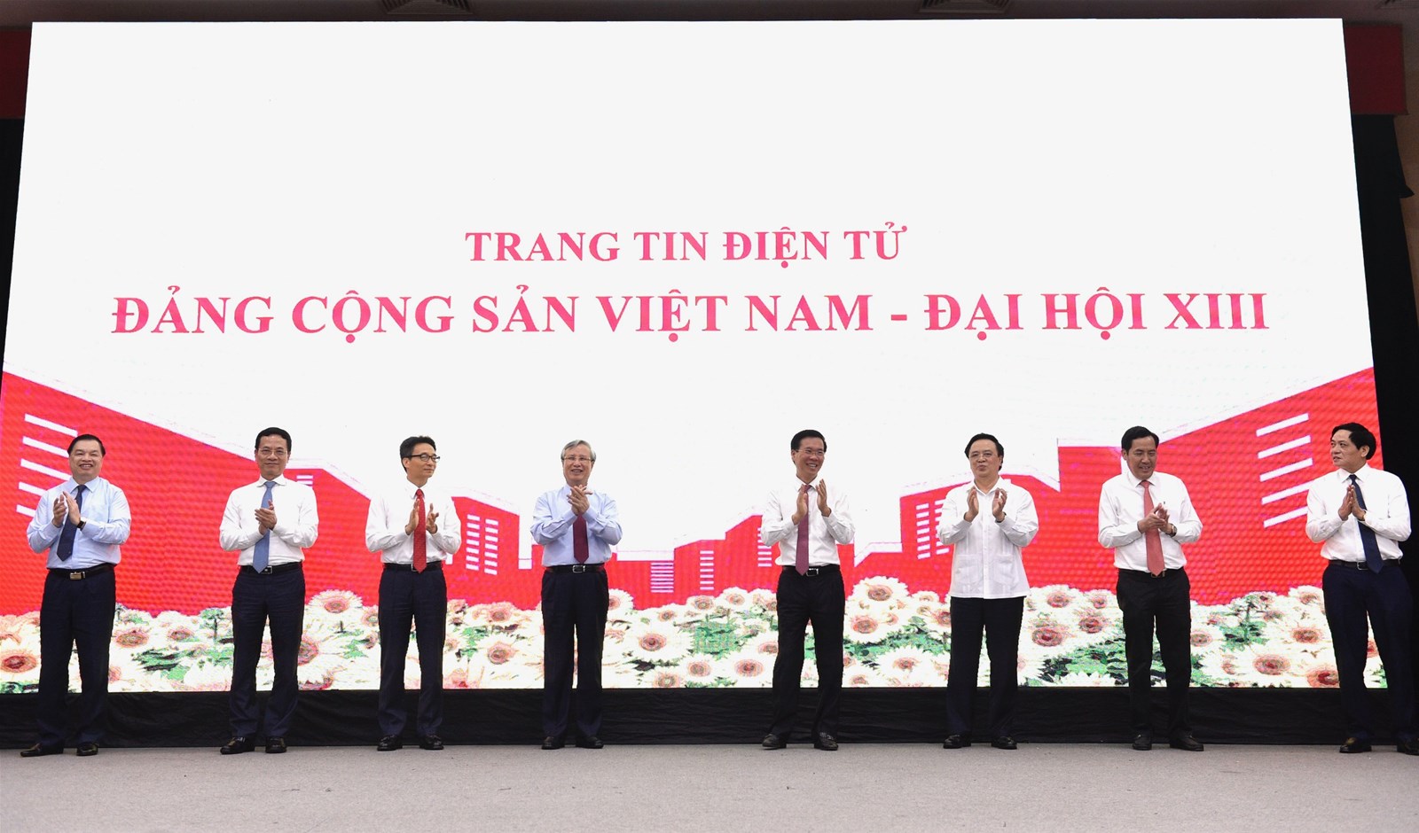 Khai trương Trang tin điện tử Đại hội XIII của Đảng