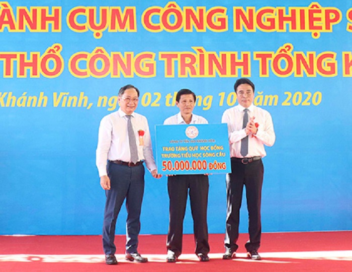 Khánh Hòa: Cụm Công Nghiệp Sông Cầu chính thức đưa vào hoạt động