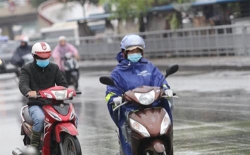 mien bac don dot khong khi lanh xuat hien vung ap thap tren bien dong