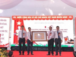 trao bang xep hang di tich quoc gia dac biet cho di tich kien truc nghe thuat dinh tho tang vinh phuc