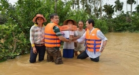 dam bao an toan thuc pham mua bao lu