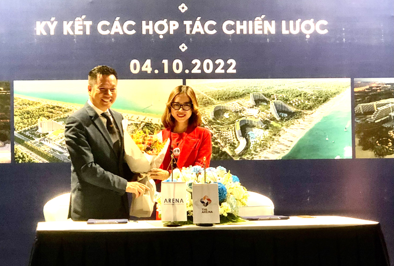 The Arena là dự án đầu tiên và duy nhất tại Bãi Dài với chiến lược dài hạn xây dựng trải nghiệm thương hiệu điểm đến khác biệt