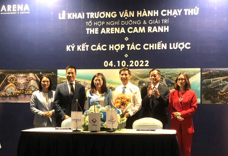 The Arena là dự án đầu tiên và duy nhất tại Bãi Dài với chiến lược dài hạn xây dựng trải nghiệm thương hiệu điểm đến khác biệt