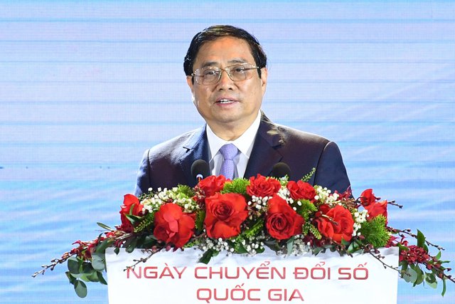 Thủ tướng Chính phủ: Người dân, doanh nghiệp là trung tâm, chủ thể và là động lực, nguồn lực của chuyển đổi số.