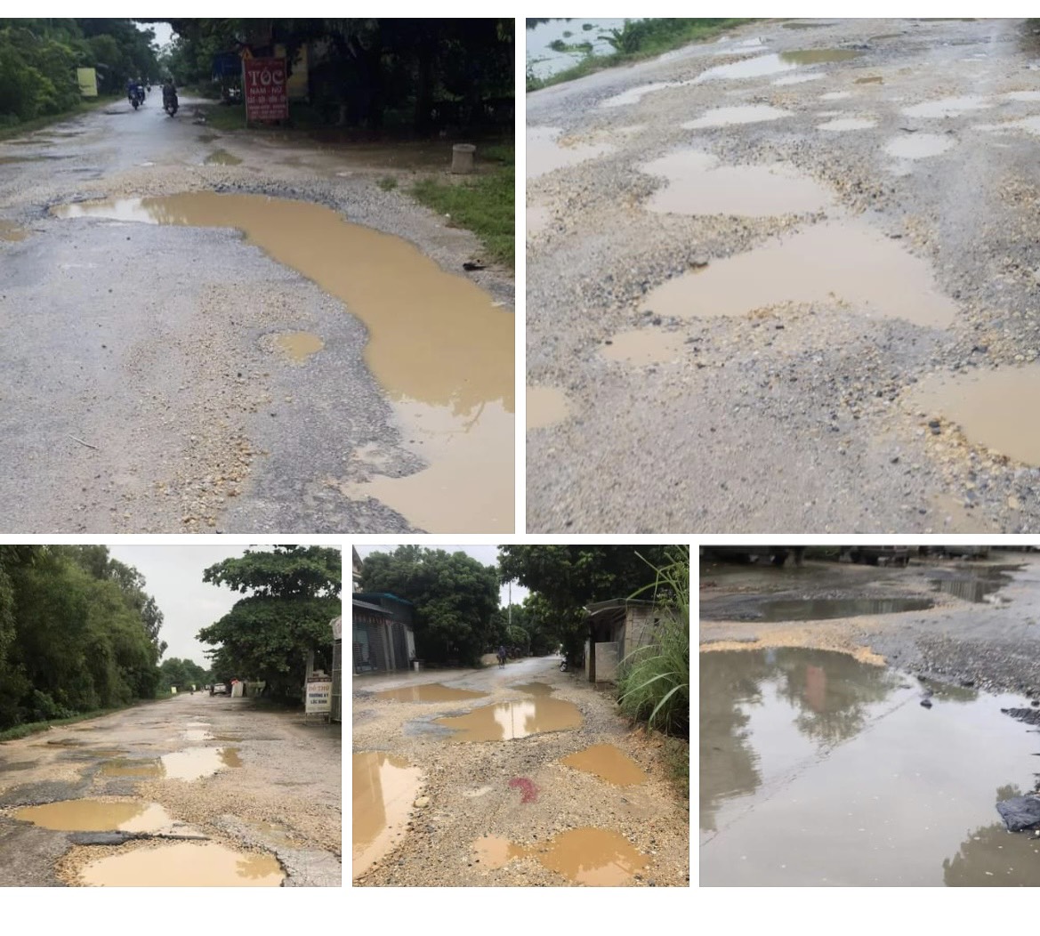Thanh Hóa: Nhiều tuyến đường xuống cấp nghiêm trọng, đe dọa tính mạng người tham giao thông