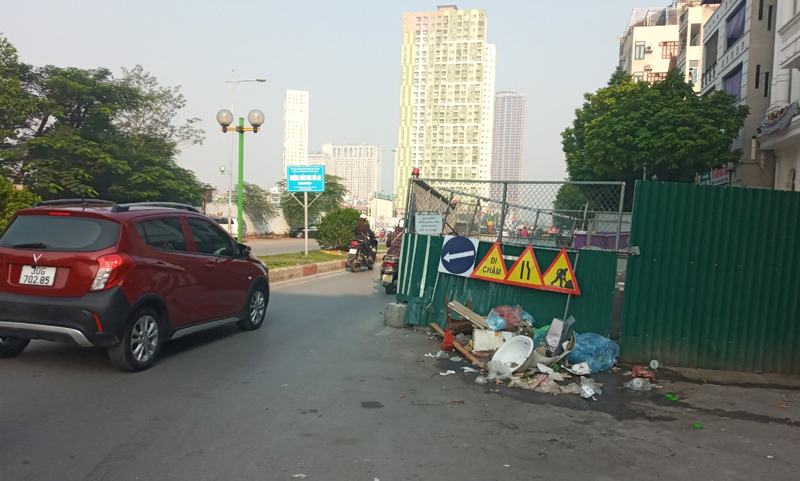 Hà Đông (Hà Nội): Gói thầu xây dựng ống cống thoát nước thải bao giờ hoàn thành?