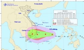 bao so 9 lien tuc manh len co kha nang anh huong truc tiep den cac tinh tu da nang den ba ria vung tau