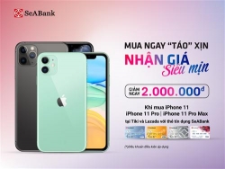 mua iphone voi gia sieu uu dai tren tiki va lazada bang the seabank