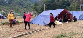 cao bang dan dung lan ngu ngoai dong sau nhieu tran dong dat lien tiep