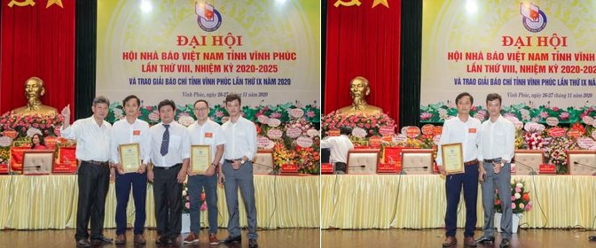 Đại hội lần thứ VIII Hội Nhà báo tỉnh Vĩnh Phúc