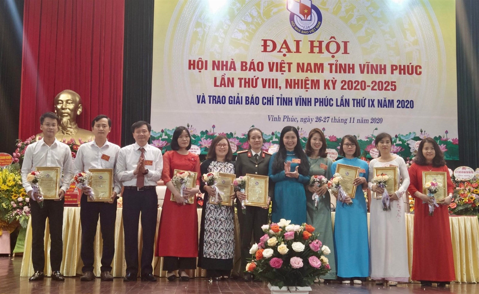 Đại hội lần thứ VIII Hội Nhà báo tỉnh Vĩnh Phúc