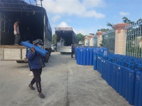 cong ty co phan dai nam ho tro 600 binh oxy cho bac lieu chong dich