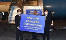 hon 15 trieu lieu vaccine astrazeneca do nhat ban vien tro da ve viet nam