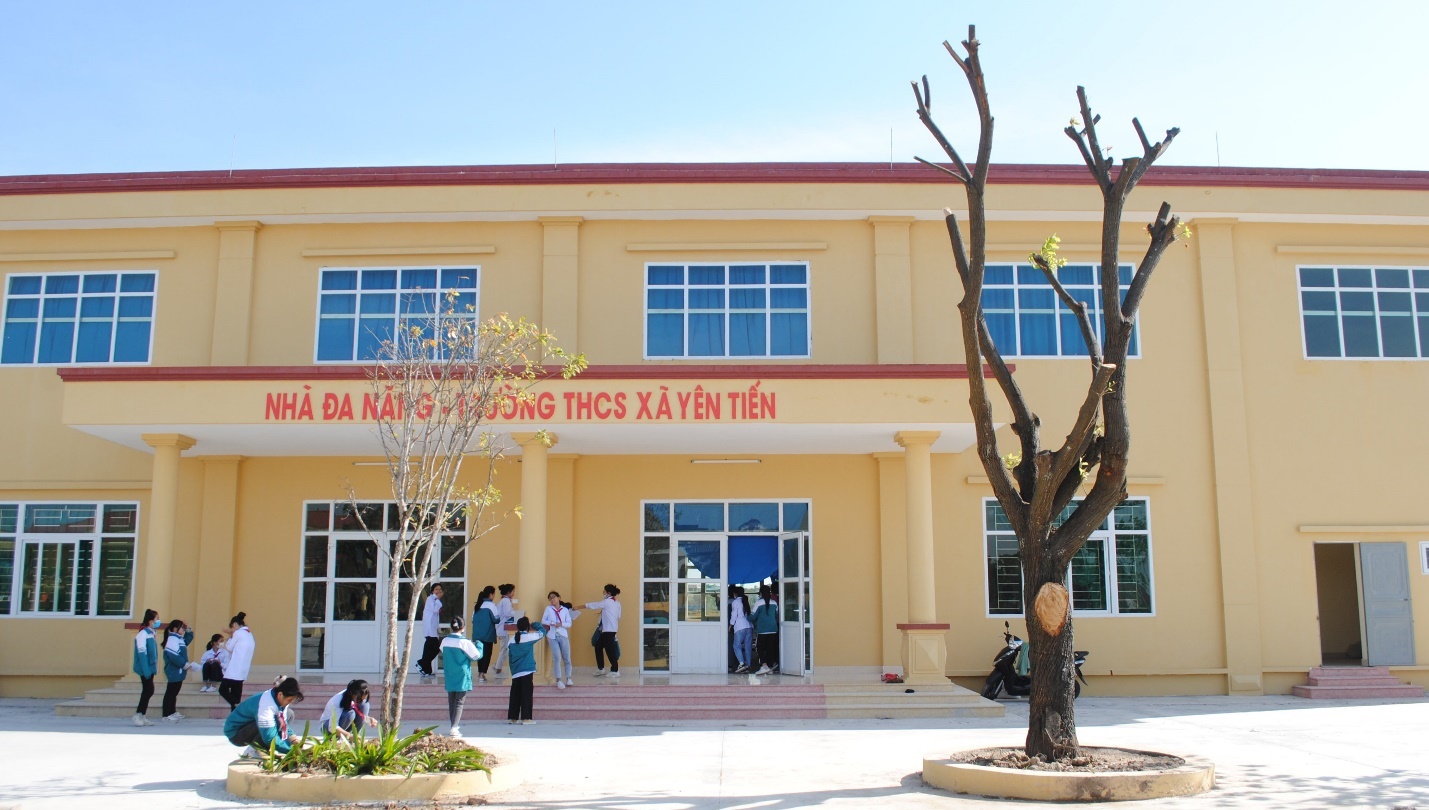 Trường THCS Yên Tiến: Nỗ lực xây dựng trường Chuẩn Quốc gia