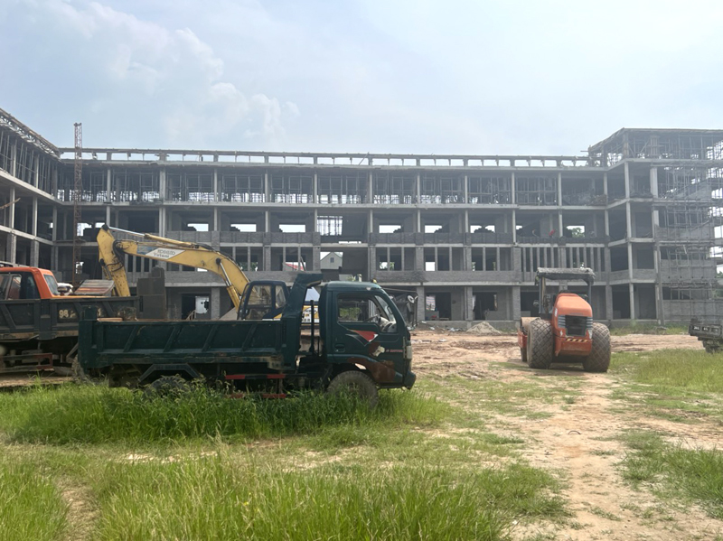 Dự án xây dựng Trường THCS Lý Tự Trọng, phường Đa Mai, thành phố Bắc Giang nguy cơ ô nhiễm môi trường, mất an toàn lao động