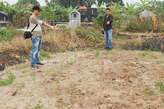 Vụ C&amp;aacute;t Tường: X&amp;aacute;c chị Huyền được ch&amp;ocirc;n