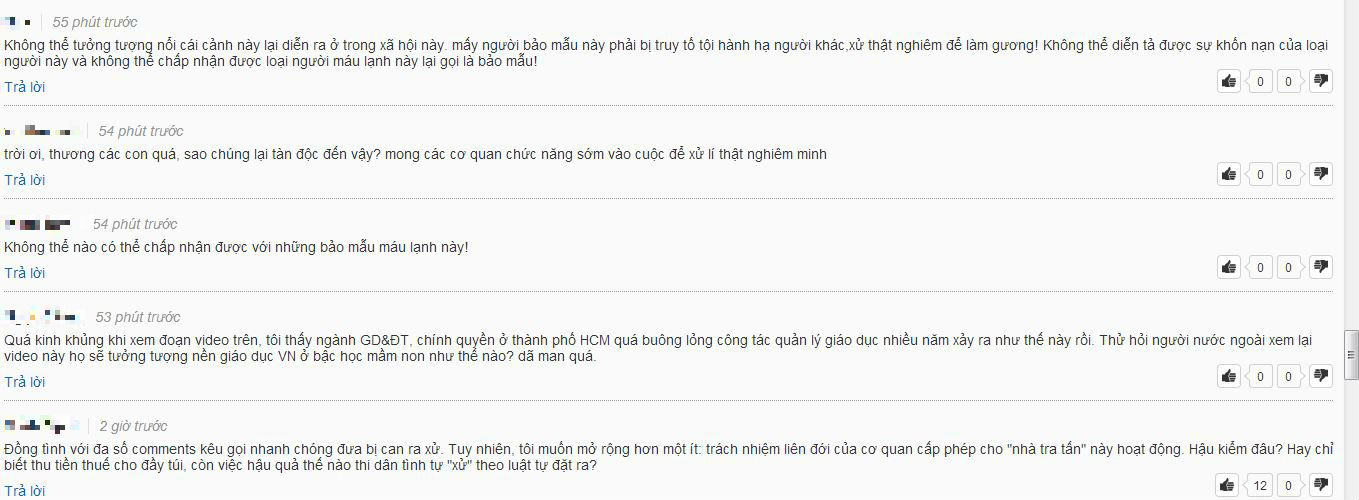 Bảo mẫu đ&amp;aacute;nh đập b&amp;oacute;p cổ t&amp;aacute;t mặt b&amp;eacute; g&amp;acirc;y bức x&amp;uacute;c dư luận