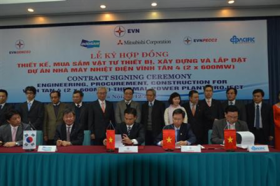 evn ky hop dong epc vinh tan 4