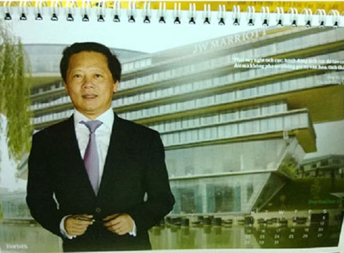 Ba tỷ ph&amp;uacute; Việt l&amp;ecirc;n lịch 2014 của Forbes