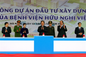 khoi cong xay dung co so 2 benh vien huu nghi viet duc va benh vien bach mai