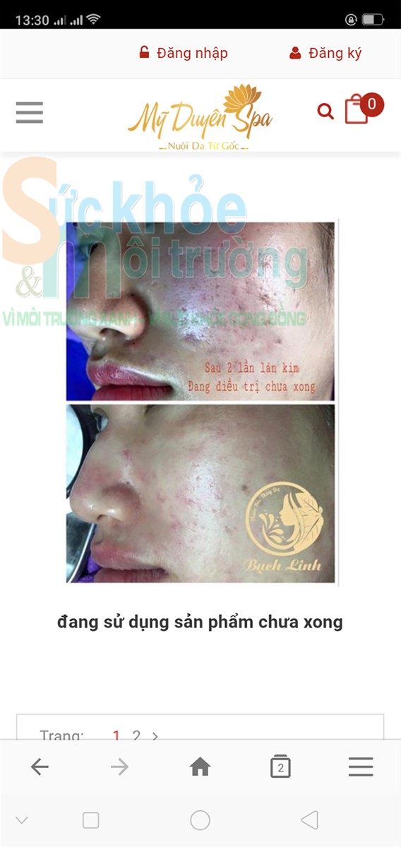 Âm thầm xóa bỏ trang web phải chăng công ty TNHH Mỹ Duyên Beauty đang gián tiếp thừa nhận vi phạm pháp luật? (Kỳ 3)