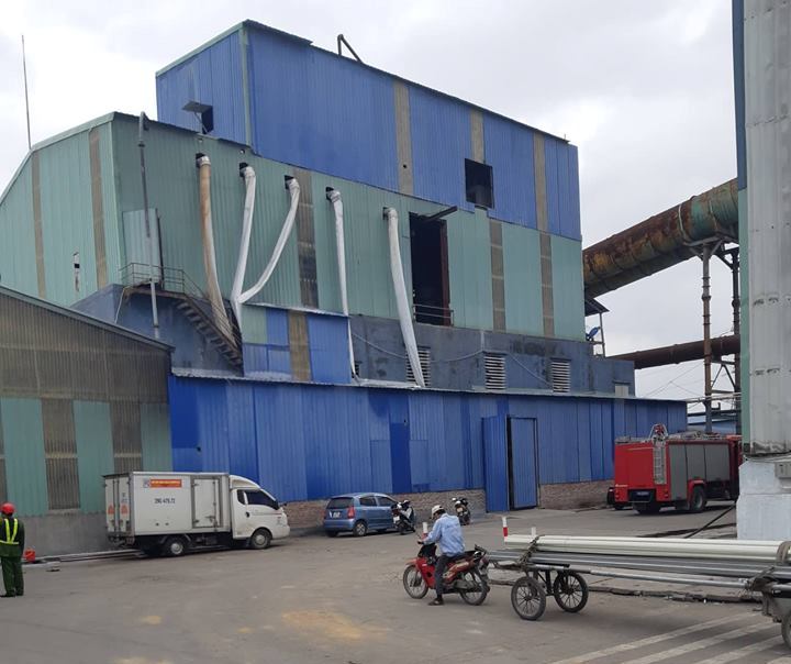 Nổ nhà máy thép ở Hải Phòng, nhiều người đang mắc kẹt