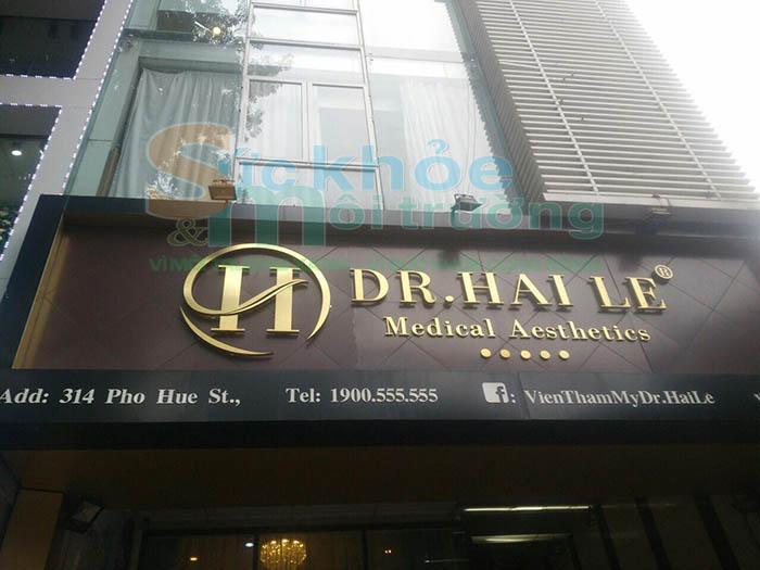 Sở y tế Hà Nội vào cuộc kiểm tra viện thẩm mỹ Dr. Hải Lê