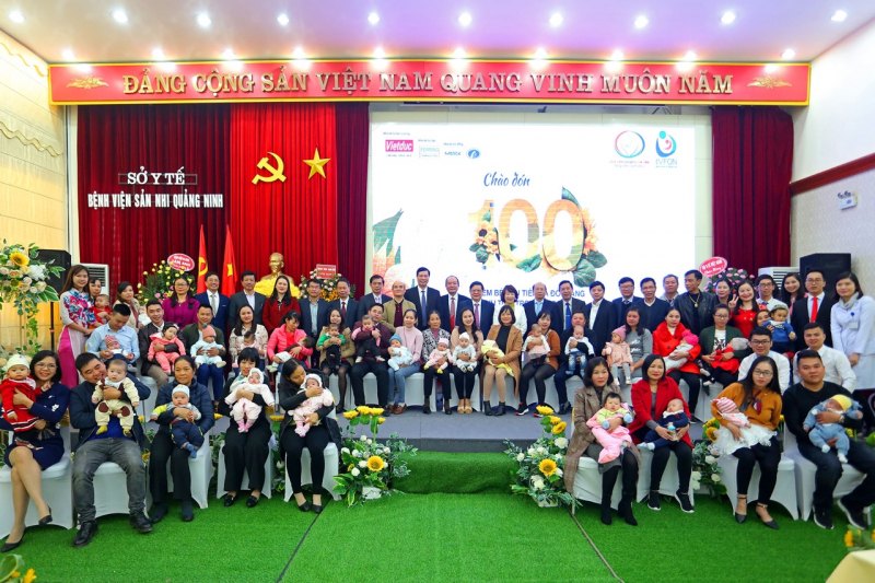 Quảng Ninh: Chào đón 100 em bé ra đời bằng phương pháp thụ tinh ống nghiệm