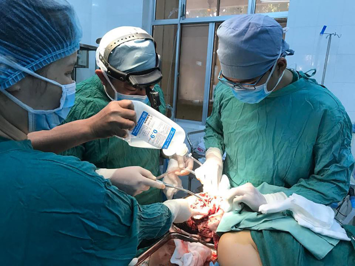 Khánh Hòa: Bệnh nhân bị vỡ xương hàm mặt được phẫu thuật thành công
