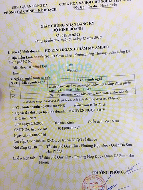Cơ sở thẩm mỹ Amber’s không được phép làm dịch vụ phẫu thuật thẩm mỹ?