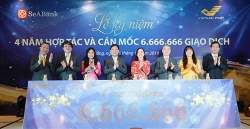 seabank va vnpost ky niem 4 nam hop tac can moc 6666666 giao dich