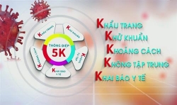 khanh hoa tuyen truyen thong diep 5k trong phong chong dich covid 19