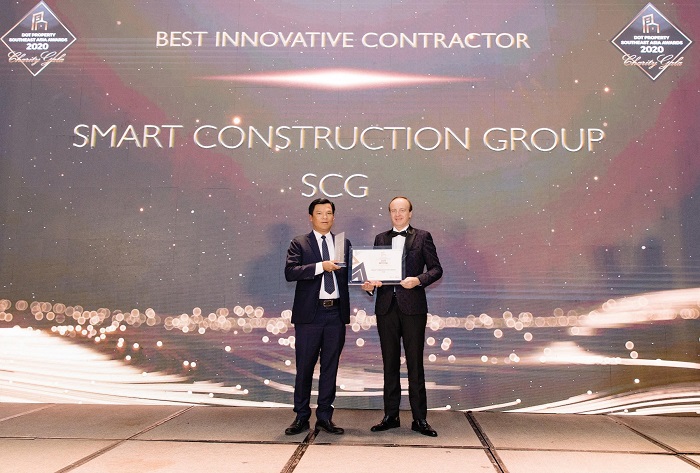 SCG được vinh danh là Nhà thầu xây dựng đột phá nhất Đông Nam Á 2020