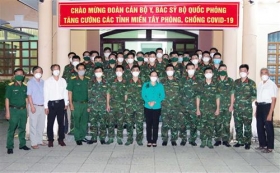 bo quoc phong tang cuong can bo y bac si den ho tro tinh soc trang phong chong dich covid 19