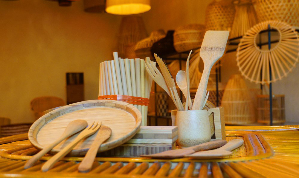 Sáng tạo sản phẩm mây tre đan thân thiện với môi trường