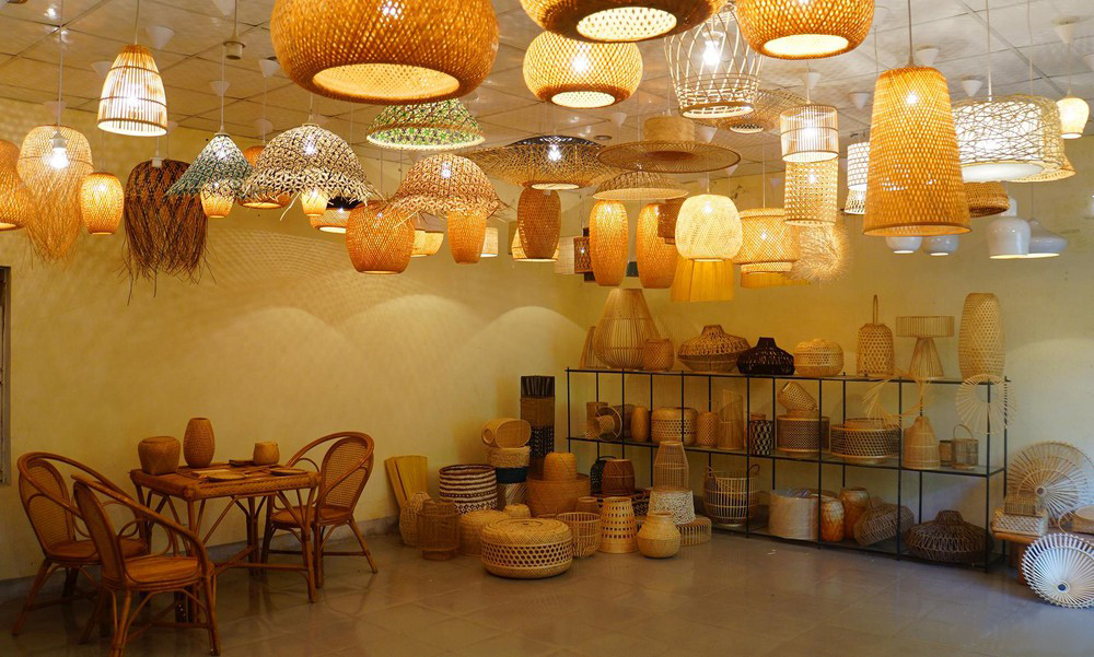 Sáng tạo sản phẩm mây tre đan thân thiện với môi trường